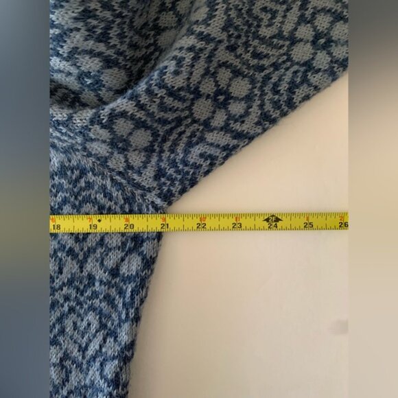 Alpaca Imports Alpaca Wool Womens Sweater Cardigan Size Large Floral - Picture 8 of 10